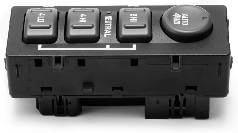 Lin Cin Yin 4WD Switch 4x4 Transfer Case Selector for 1999-2002 Chevy Silverado Suburban Avalanche Tahoe GMC Sierra 1500 2500 3500 Yukon Escalade Auto 4 Wheel Drive Switch Control 19168767,15709327,901062,TCA13 - Image 4